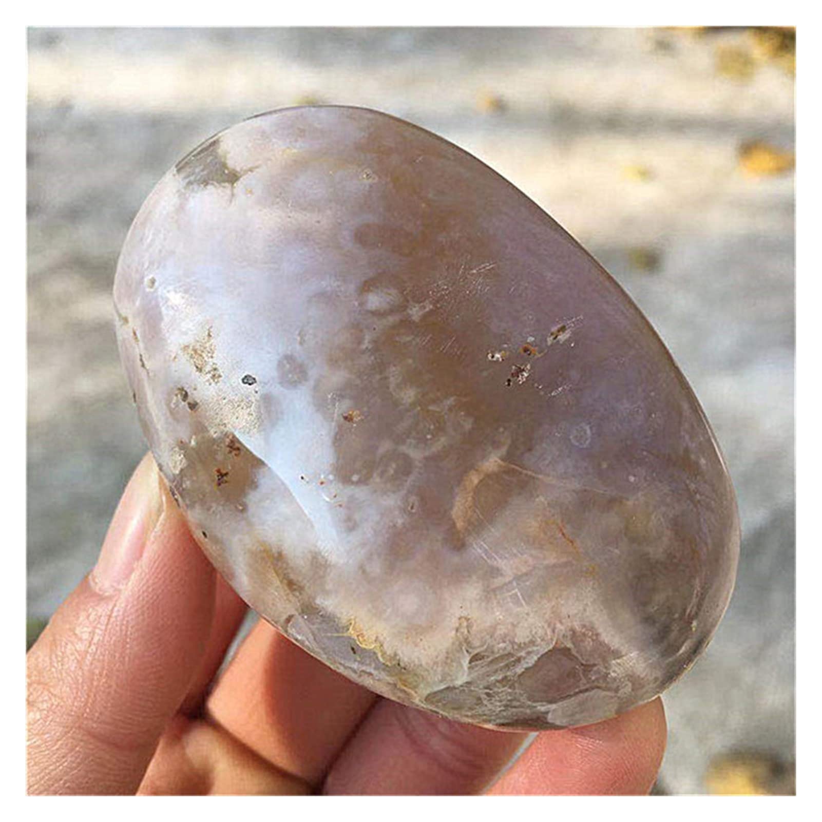 【週末10％OFF】 高品質!!桜瑪瑙 透明度抜群！！ 卵 ジオード 原石 Amazon.co.jp: 天然水晶 原石 天然石 桜瑪瑙 瑪瑙 椰子石 遊具